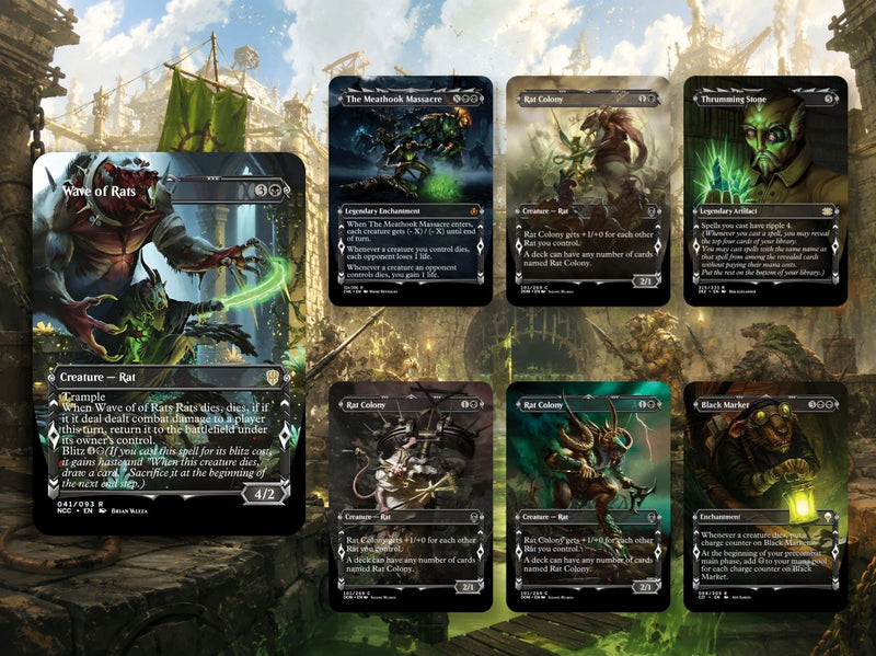 Vermin Horde Commander Deck - 103+ Cards | MTGCard