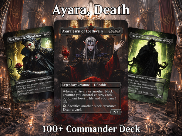Ayara Death by 1000 Cuts Gothic Sacrifice 100+ Cards | ProTCG