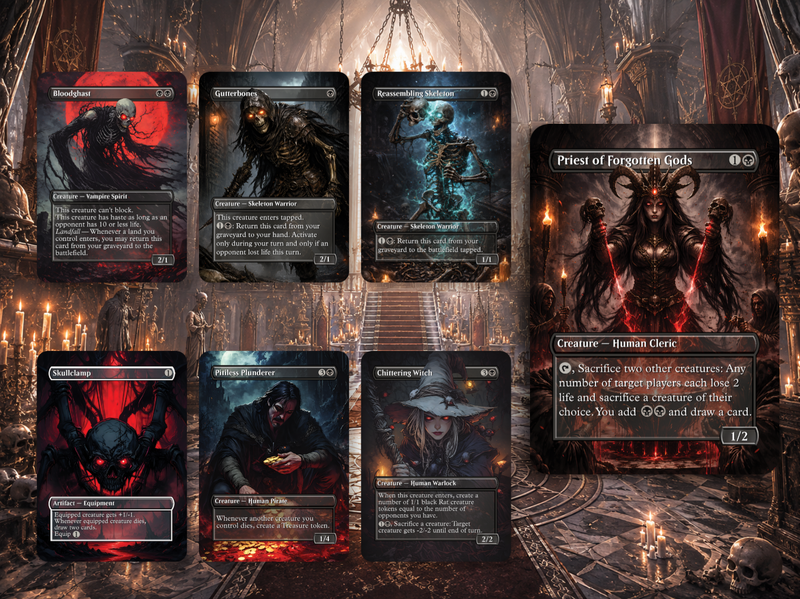 Ayara Death by 1000 Cuts Gothic Sacrifice 100+ Cards | ProTCG