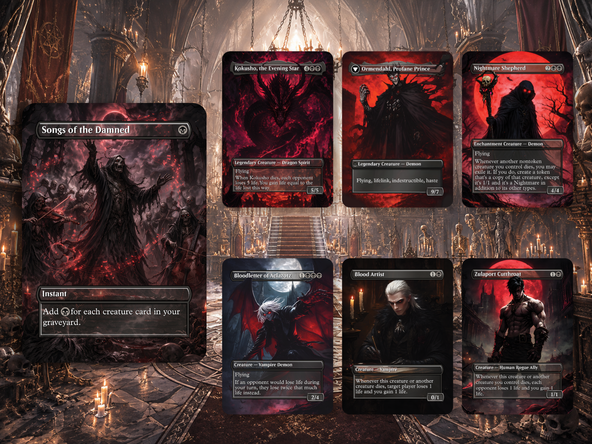 Ayara Death by 1000 Cuts Gothic Sacrifice 100+ Cards | ProTCG