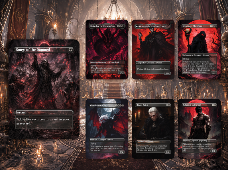 Ayara Death by 1000 Cuts Gothic Sacrifice 100+ Cards | ProTCG