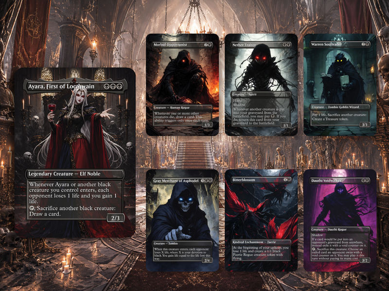 Ayara Death by 1000 Cuts Gothic Sacrifice 100+ Cards | ProTCG