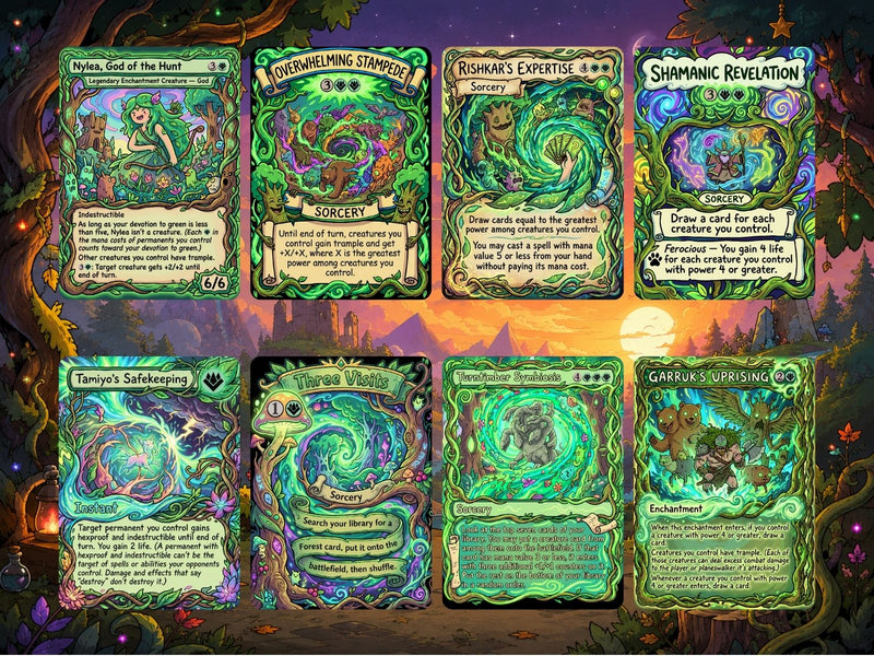Adventure Time Bello Commander Deck | 100-Card MTG Proxy EDH Set | MTGCard