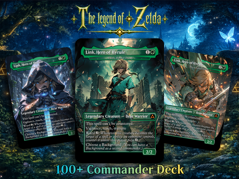 Savior of Hyrule Commander Deck | 116+ Cards | MTGCard