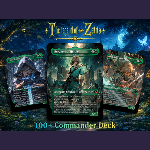 Savior of Hyrule Commander Deck | 116+ Cards | MTGCard