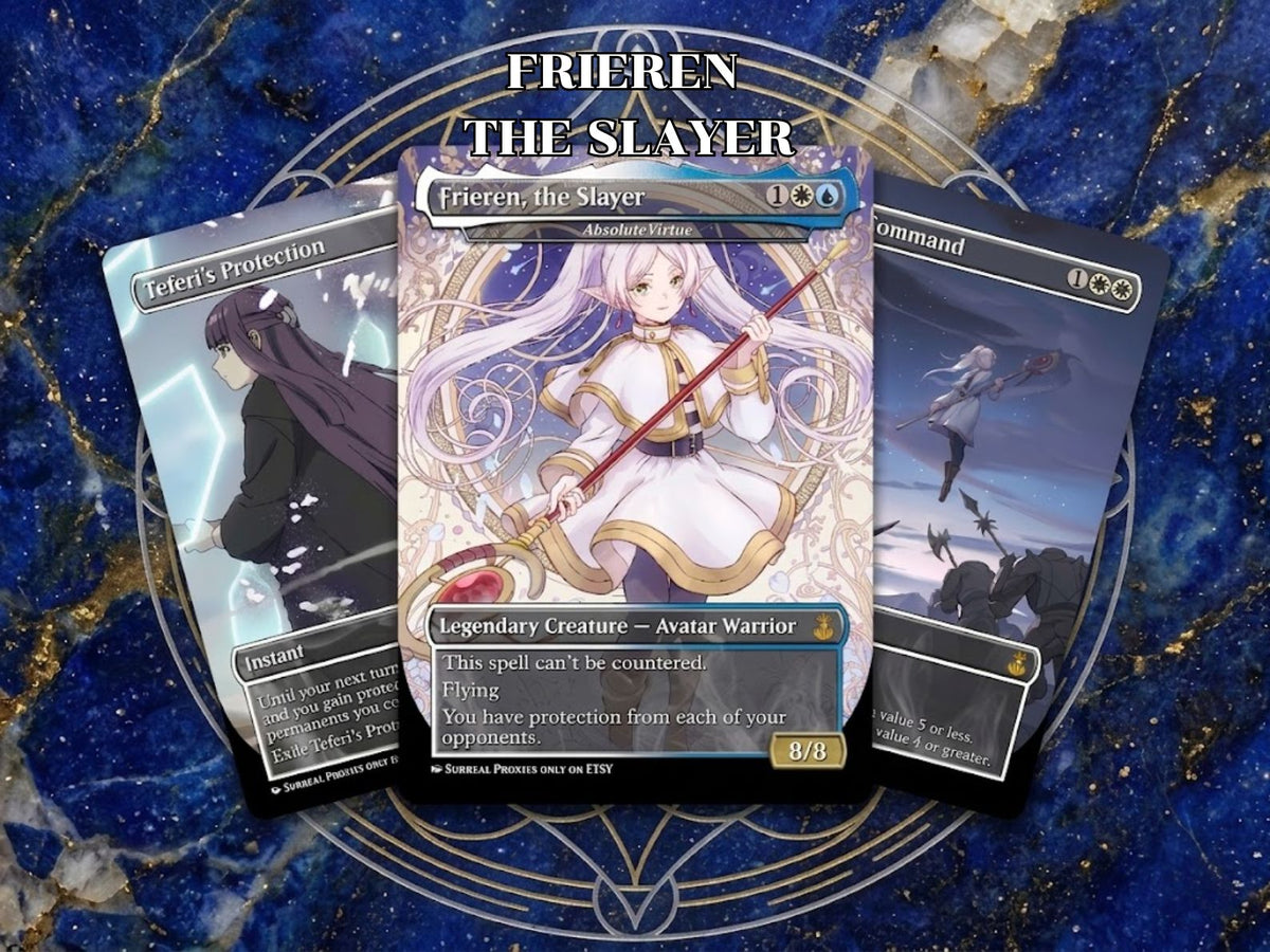 Frieren the Slayer Anime Commander Deck | 100-Card MTG Proxy EDH Set | ProTCG
