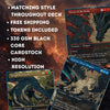 The Ur-Dragon | 5-Color Dragon Tribal Commander Proxy Deck | 100 Cards | MTGCard