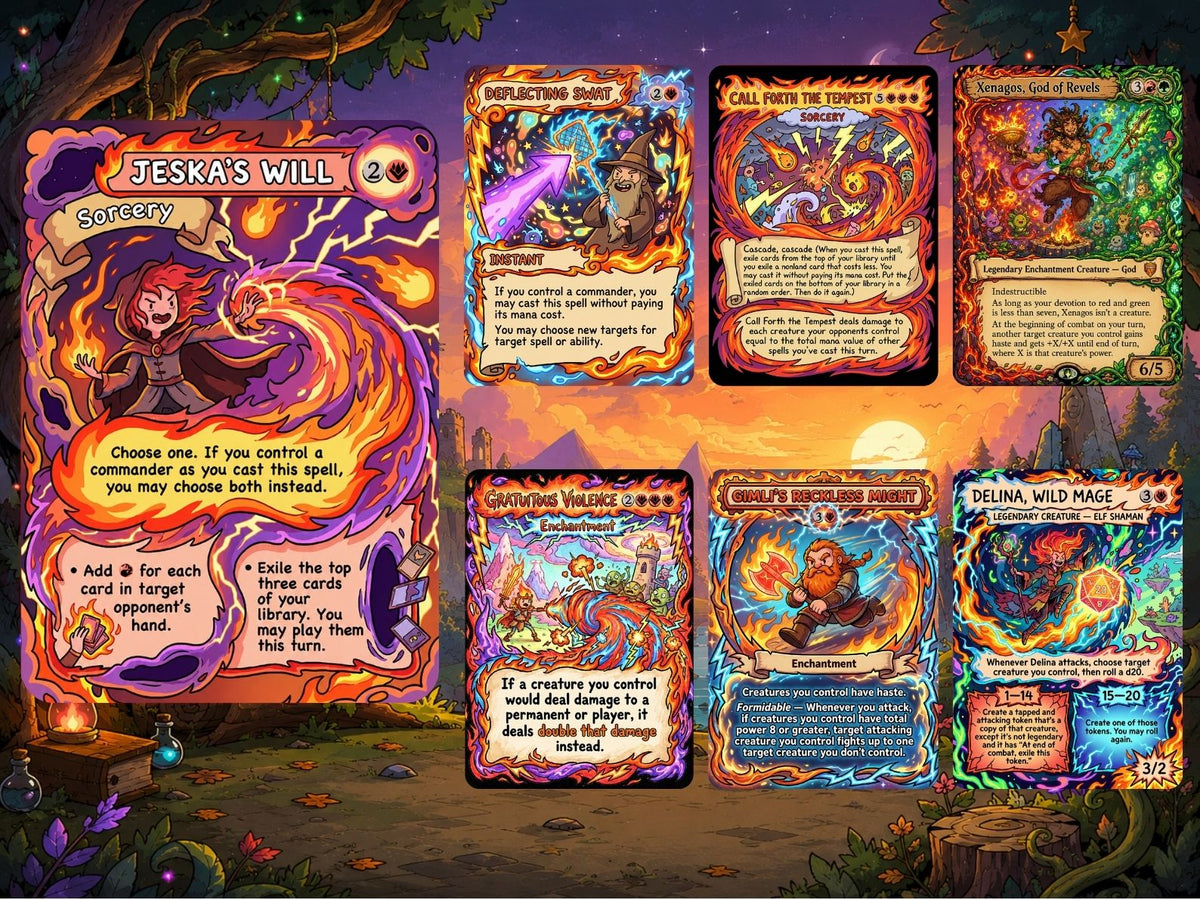 Adventure Time Bello Commander Deck | 100-Card MTG Proxy EDH Set | MTGCard