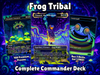 Clement Frog Tribal | 100-Card MTG Proxy EDH Set | Trippy Bounce Strategy Deck | MTGCard