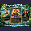 Legend of Zelda Inspired | 138-Card MTG Proxy EDH Set | Hyrule Legendary Heroes Deck | MTGCard