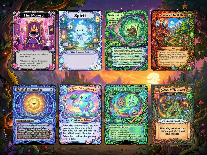 Adventure Time Bello Commander Deck | 100-Card MTG Proxy EDH Set | MTGCard
