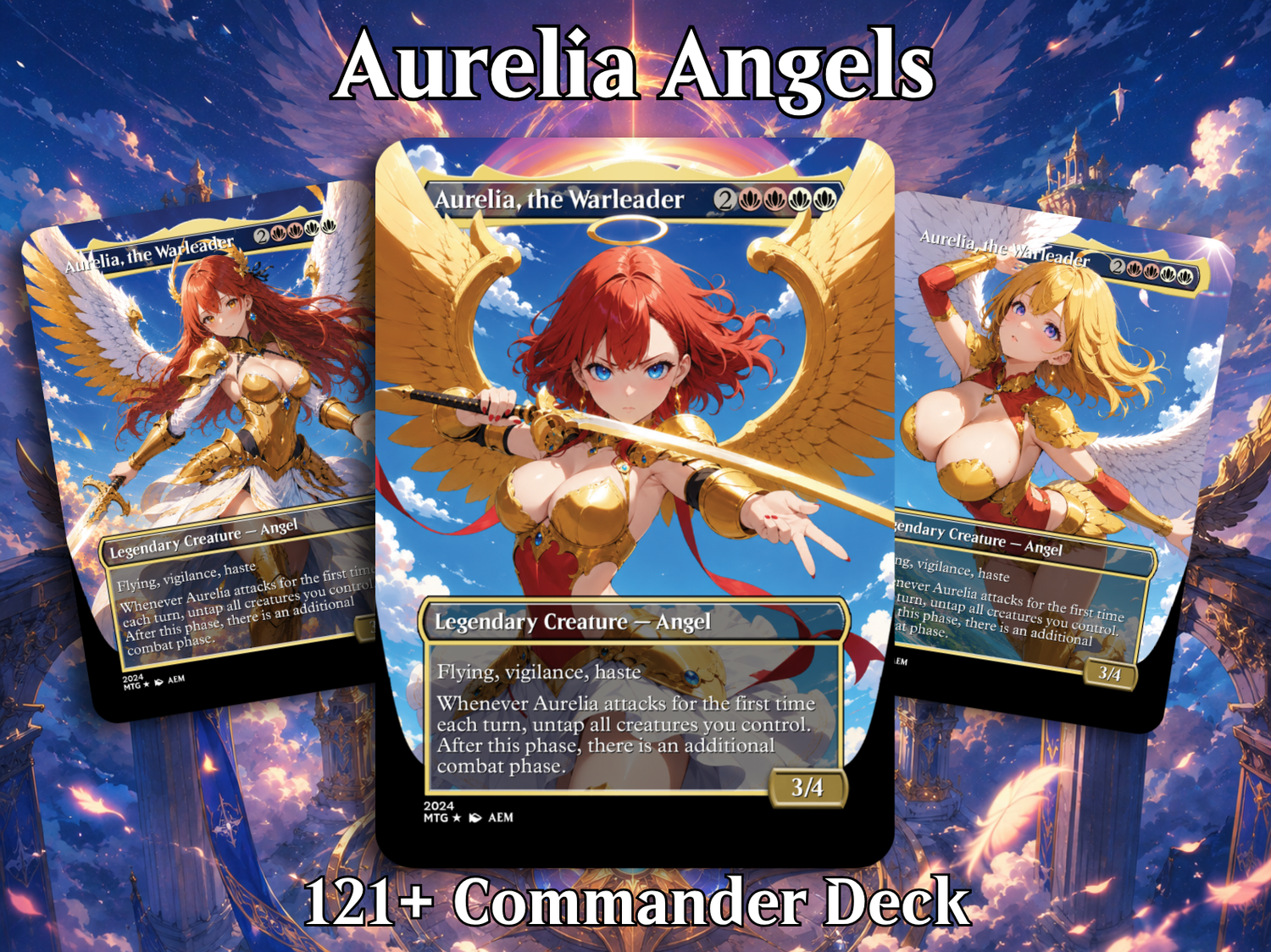 Aurelia Angels Extra Commander Deck | 125+ Cards | ProTCG