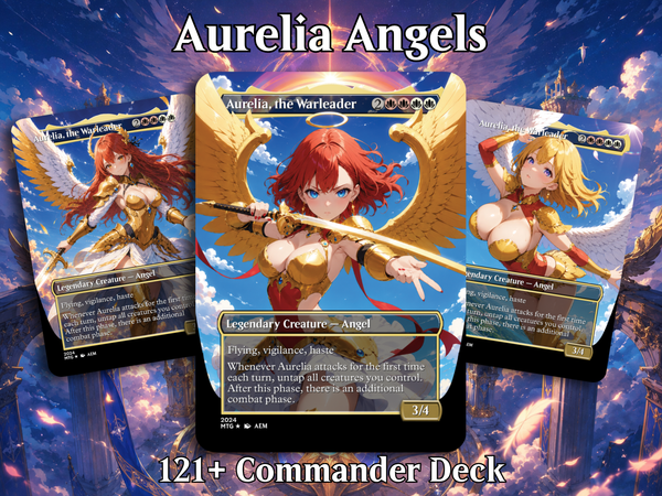 Aurelia Angels Extra Commander Deck | 125+ Cards | ProTCG