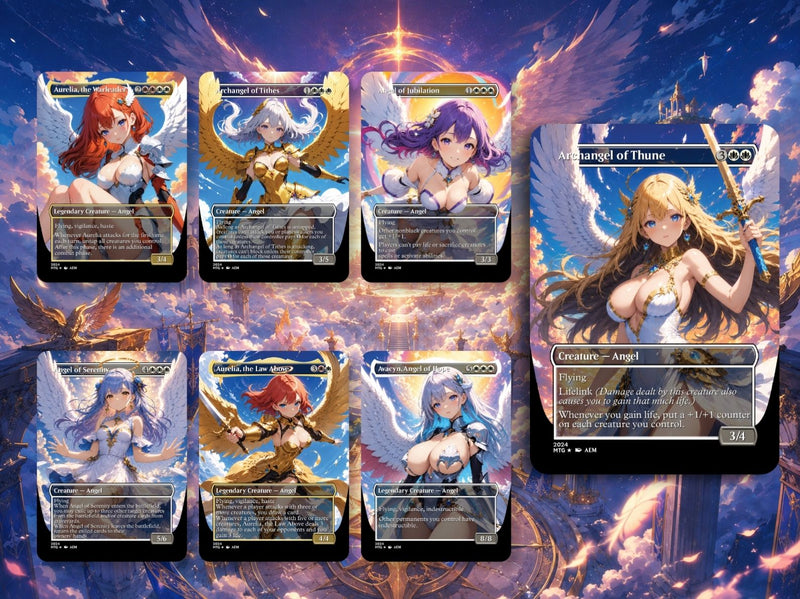Aurelia Angels Extra Commander Deck | 125+ Cards | MTGCard