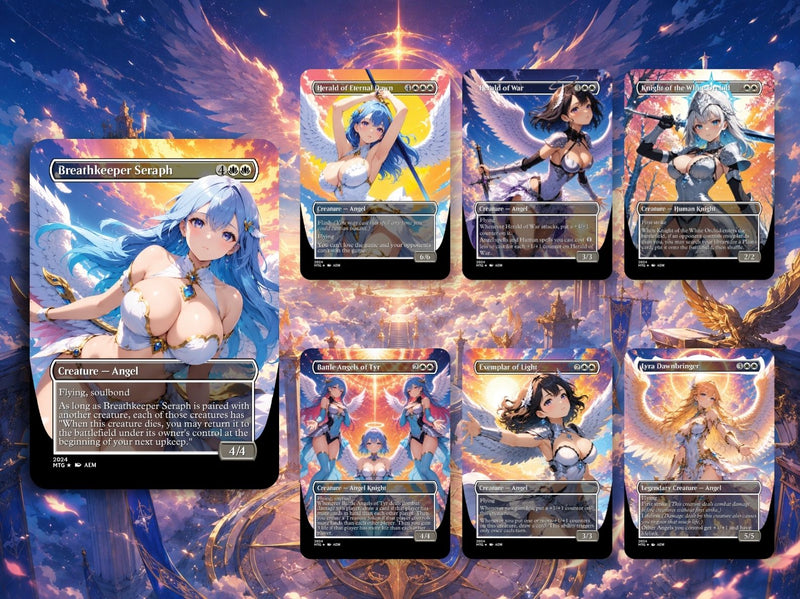 Aurelia Angels Extra Commander Deck | 125+ Cards | MTGCard