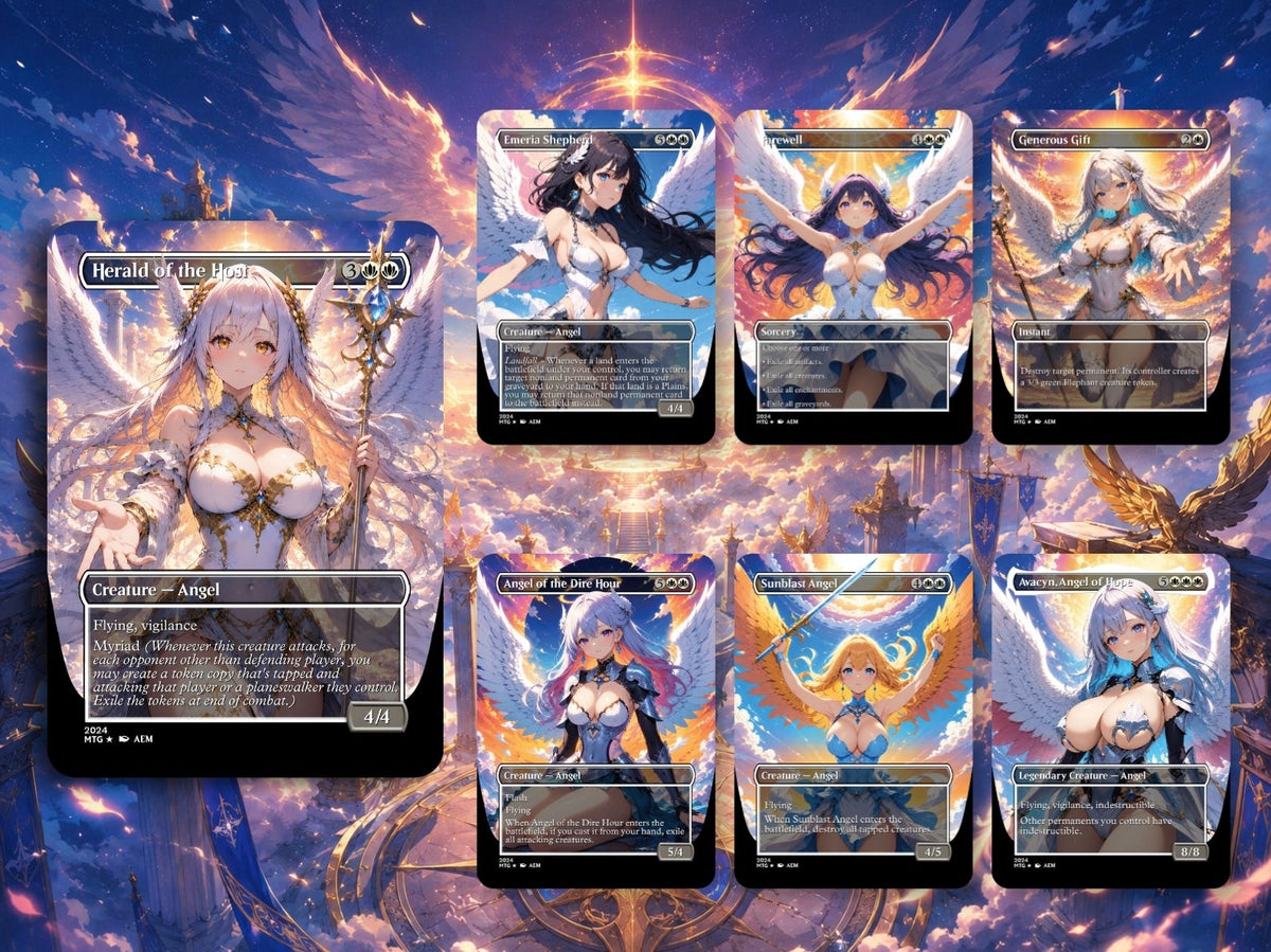 Aurelia Angels Extra Commander Deck | 125+ Cards | MTGCard