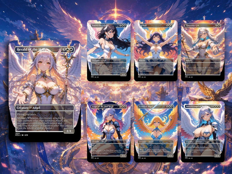 Aurelia Angels Extra Commander Deck | 125+ Cards | MTGCard
