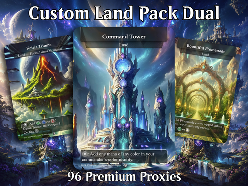 Dual, Fetch, Shock, Triome & Utility Lands | 90+ Cards | ProTCG