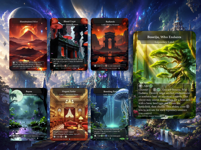 Dual, Fetch, Shock, Triome & Utility Lands | 90+ Cards | ProTCG