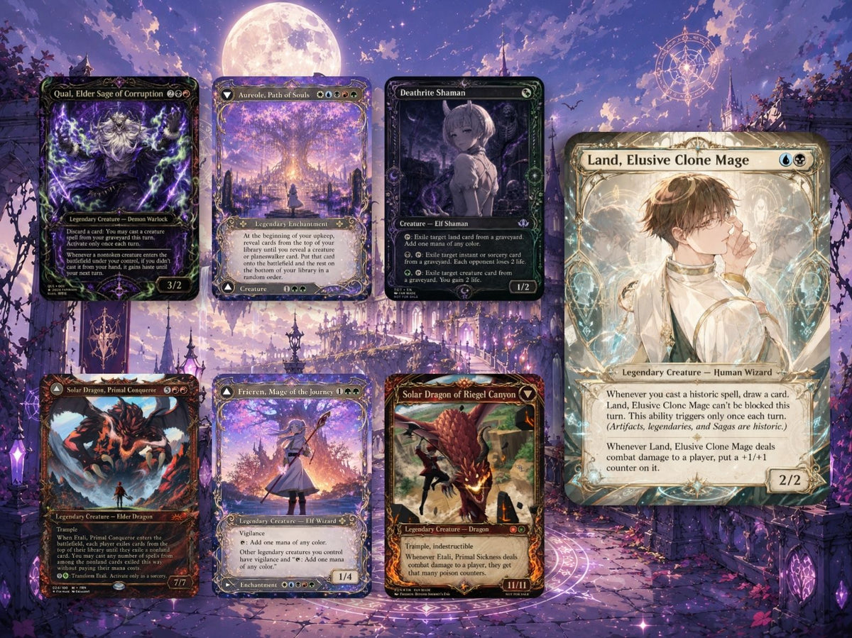 Frieren, Crimson Staff Age Commander Deck | 100+ Cards | MTGCard
