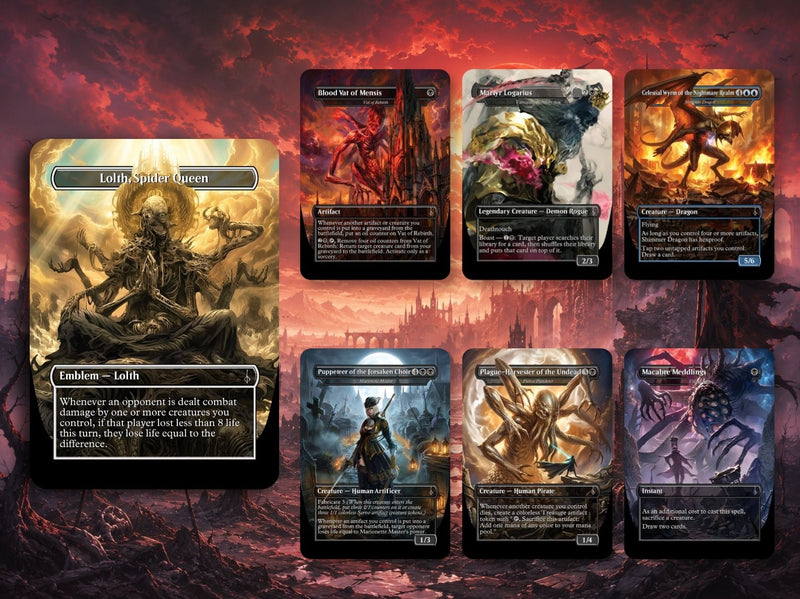Bloodborne Inspired Commander Deck | 100+ Card MTG Proxy EDH Set | Gothic Hunter Horror Deck | MTGCard