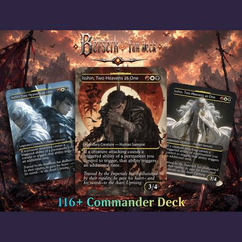 Berserk Anime Commander Deck – 109+ Cards - MTGCard