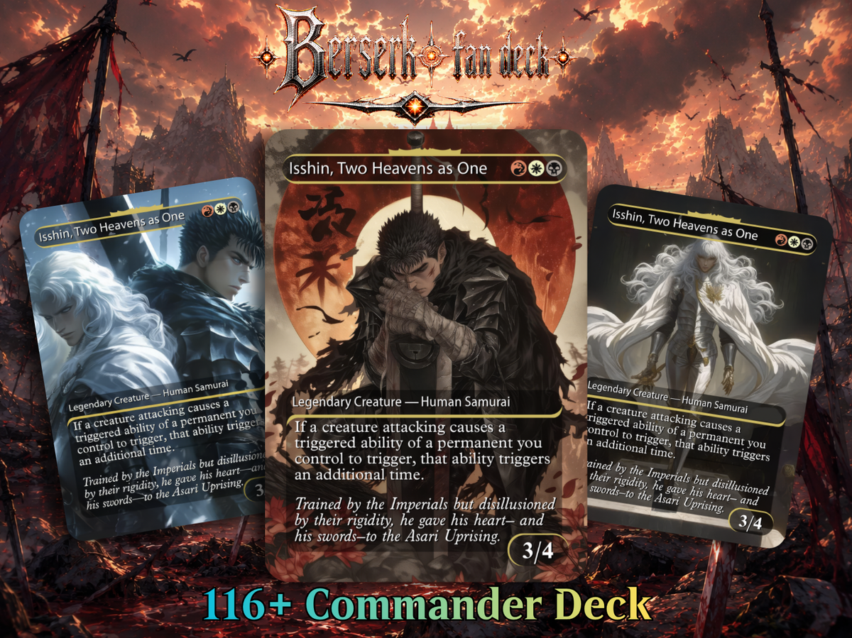 Berserk Anime Commander Deck –  109+ Cards - MTGCard