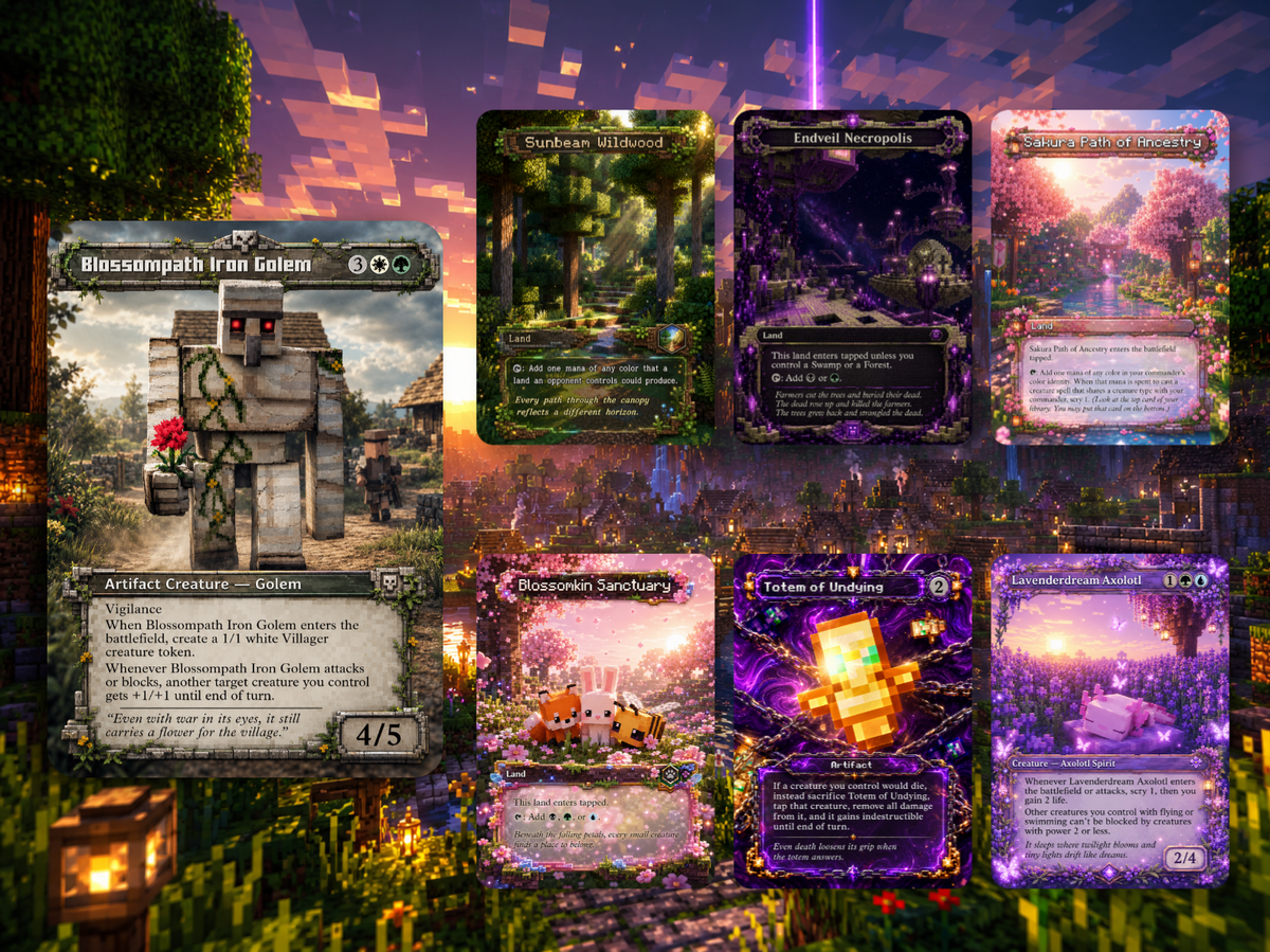 Minecraft: Endforge Dragoncaller | 100+ Cards | MTGCard