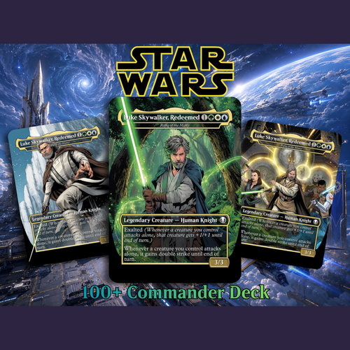 JEDI AWAKENED – STAR WARS-THEMED COMMANDER DECK | 100-PIECE | MTGCard