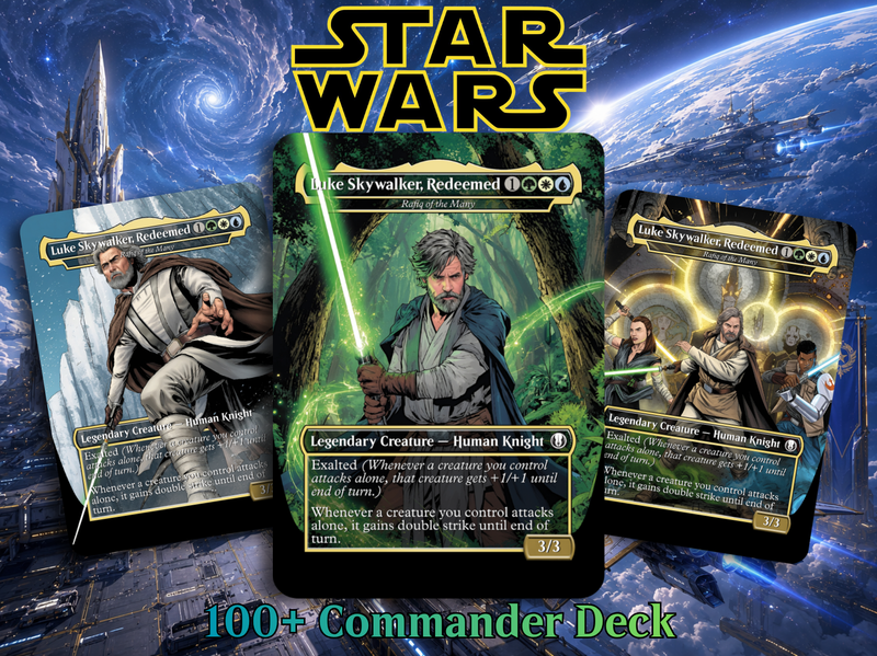 JEDI AWAKENED – STAR WARS-THEMED COMMANDER DECK | 100-PIECE | MTGCard