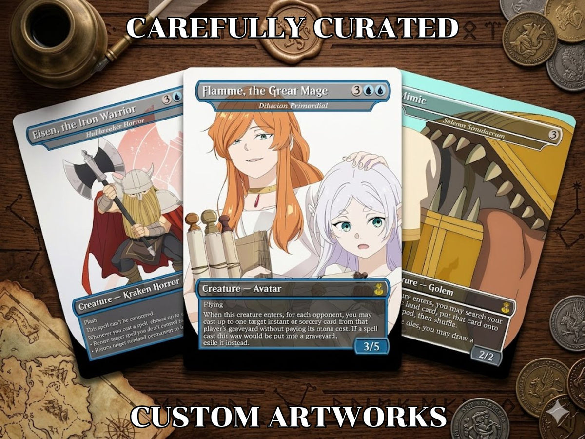 Frieren the Slayer Anime Commander Deck | 100-Card MTG Proxy EDH Set | ProTCG