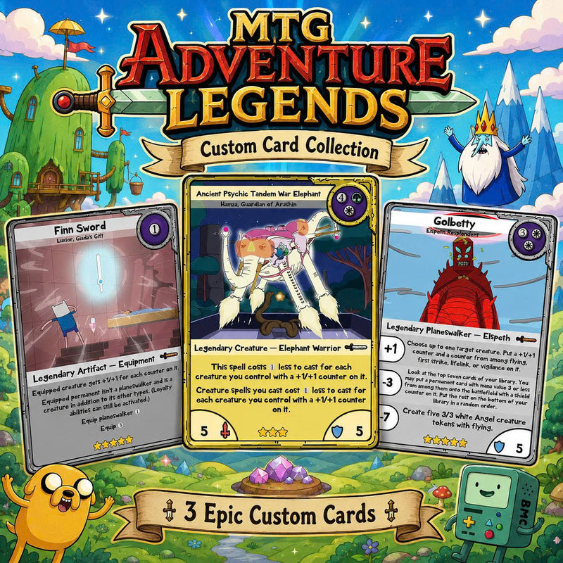 Adventure time Commander Deck | MTGCard