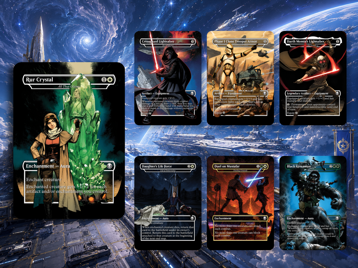 JEDI AWAKENED – STAR WARS-THEMED COMMANDER DECK | 100-PIECE | MTGCard