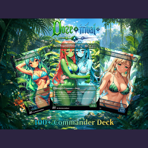Ooze Tribal Slime Storm Commander Deck | 154+ Cards | MTGCard