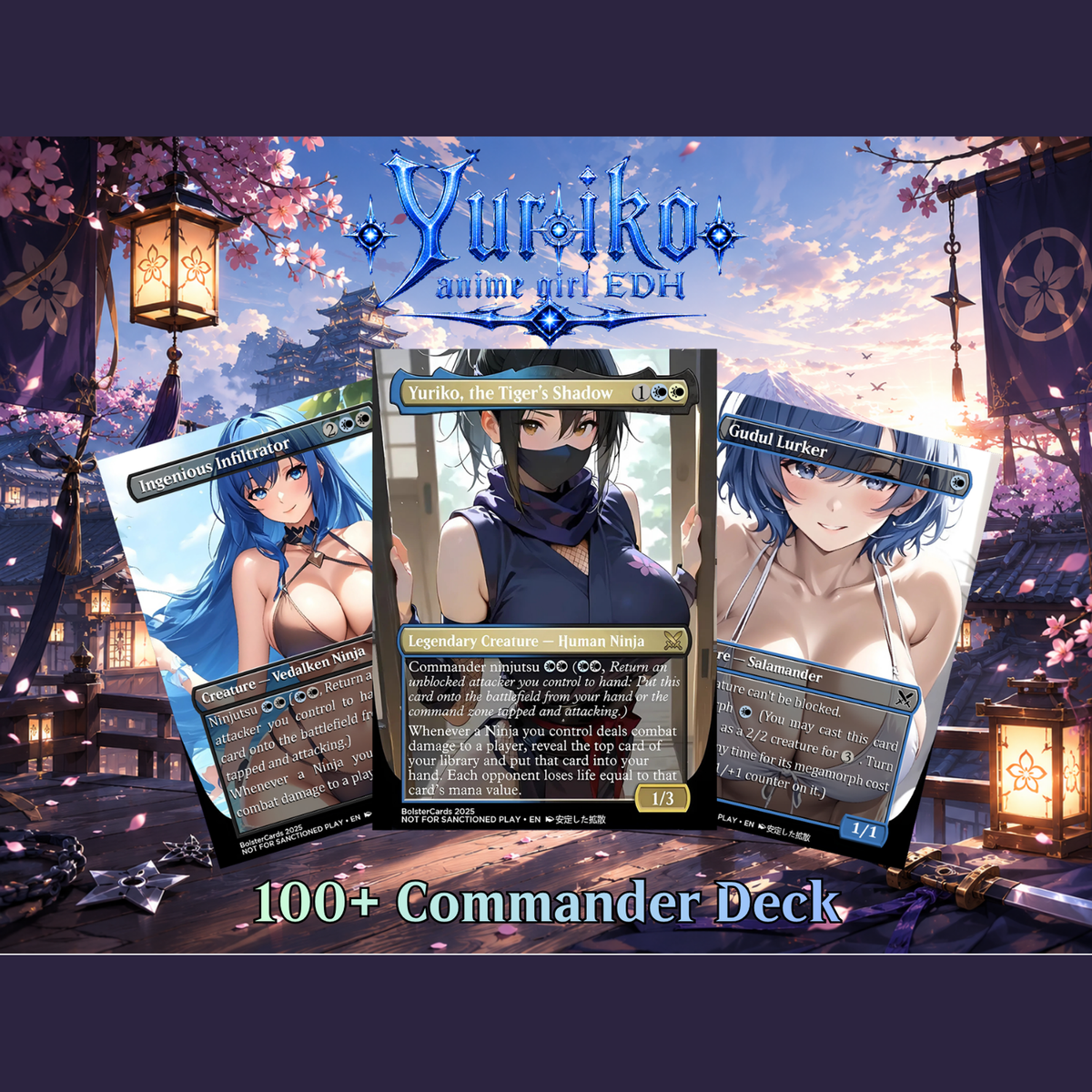 Yuriko, the Tiger’s Shadow Commander Deck | 103+ Cards | MTGCard