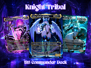 Sidar Knight Tribal Anime Commander Deck | 126-Card | ProTCG