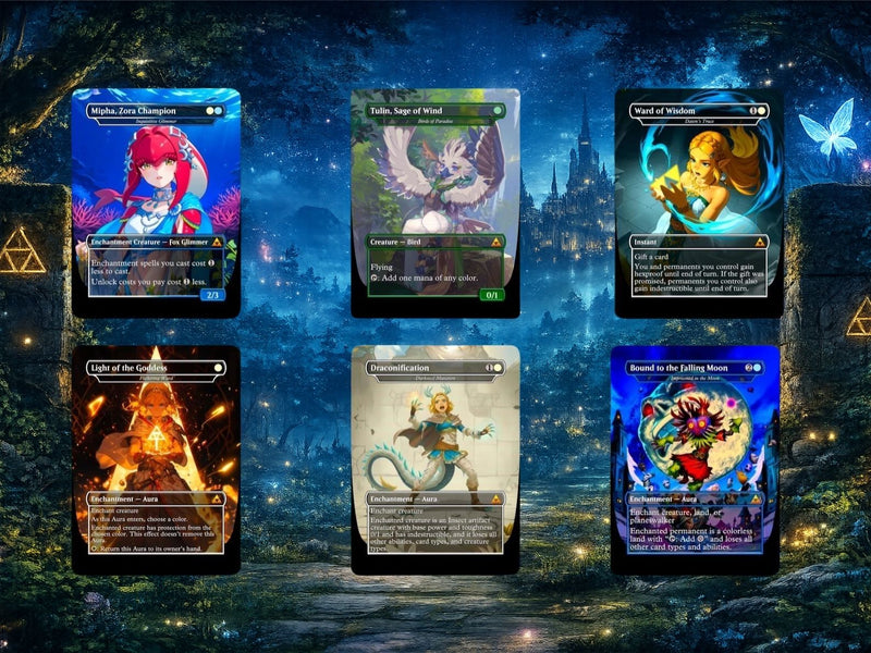 Hyrule Reborn Zelda-Inspired Commander Proxy Deck | 100+ Cards | MTGCard
