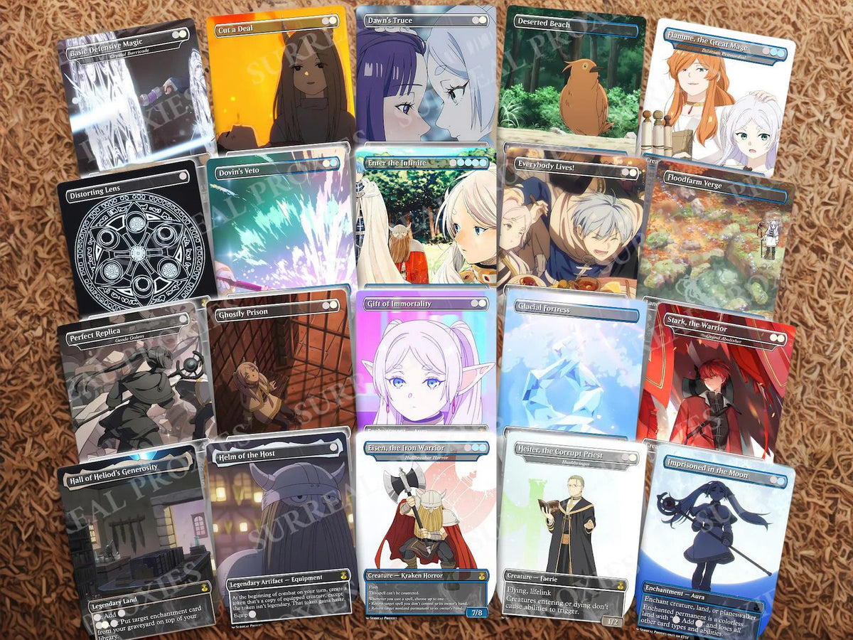 Frieren the Slayer Anime Commander Deck | 100-Card MTG Proxy EDH Set | ProTCG