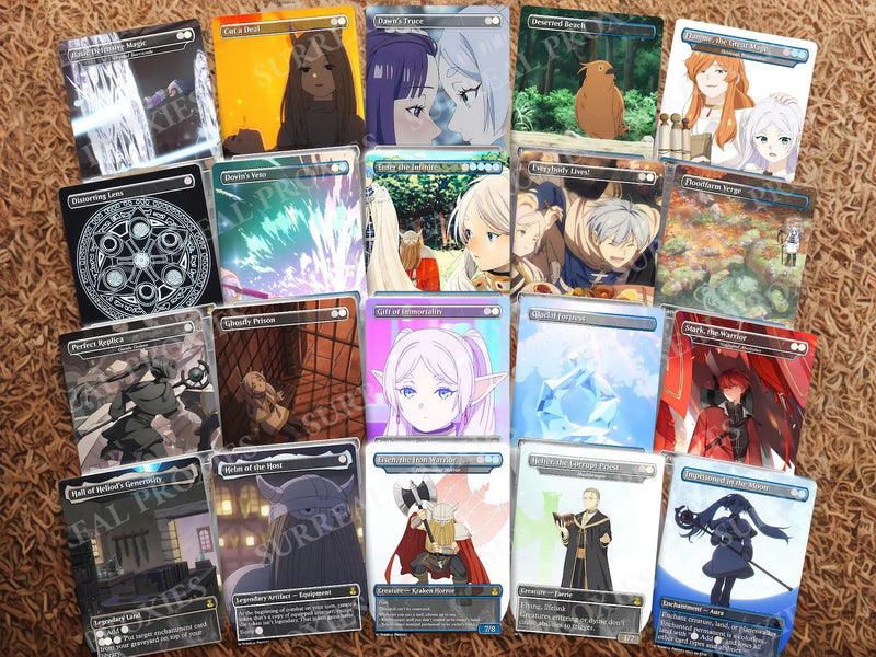 Frieren the Slayer Anime Commander Deck | 100-Card MTG Proxy EDH Set | ProTCG