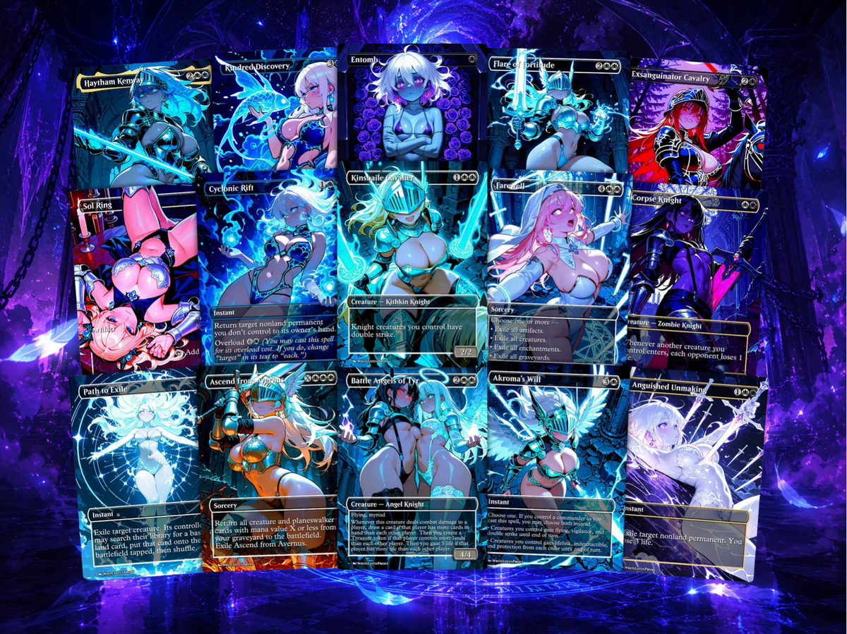 Sidar Knight Tribal Anime Commander Deck | 126-Card | ProTCG