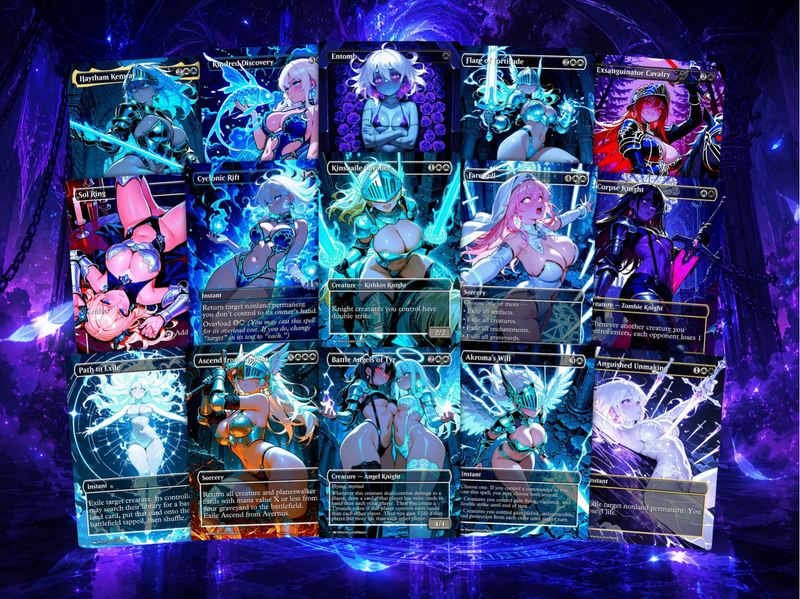Sidar Knight Tribal Anime Commander Deck | 126-Card | ProTCG