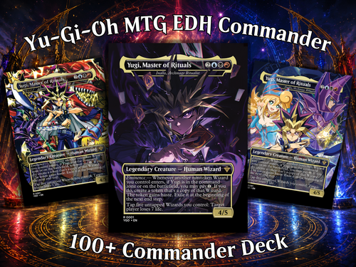 Yugioh Dark Magic Commander Deck | 111+ Cards | ProTCG
