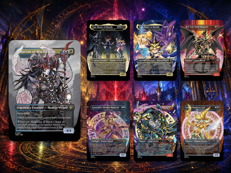 Yugioh Dark Magic Commander Deck | 111+ Cards | MTGCard