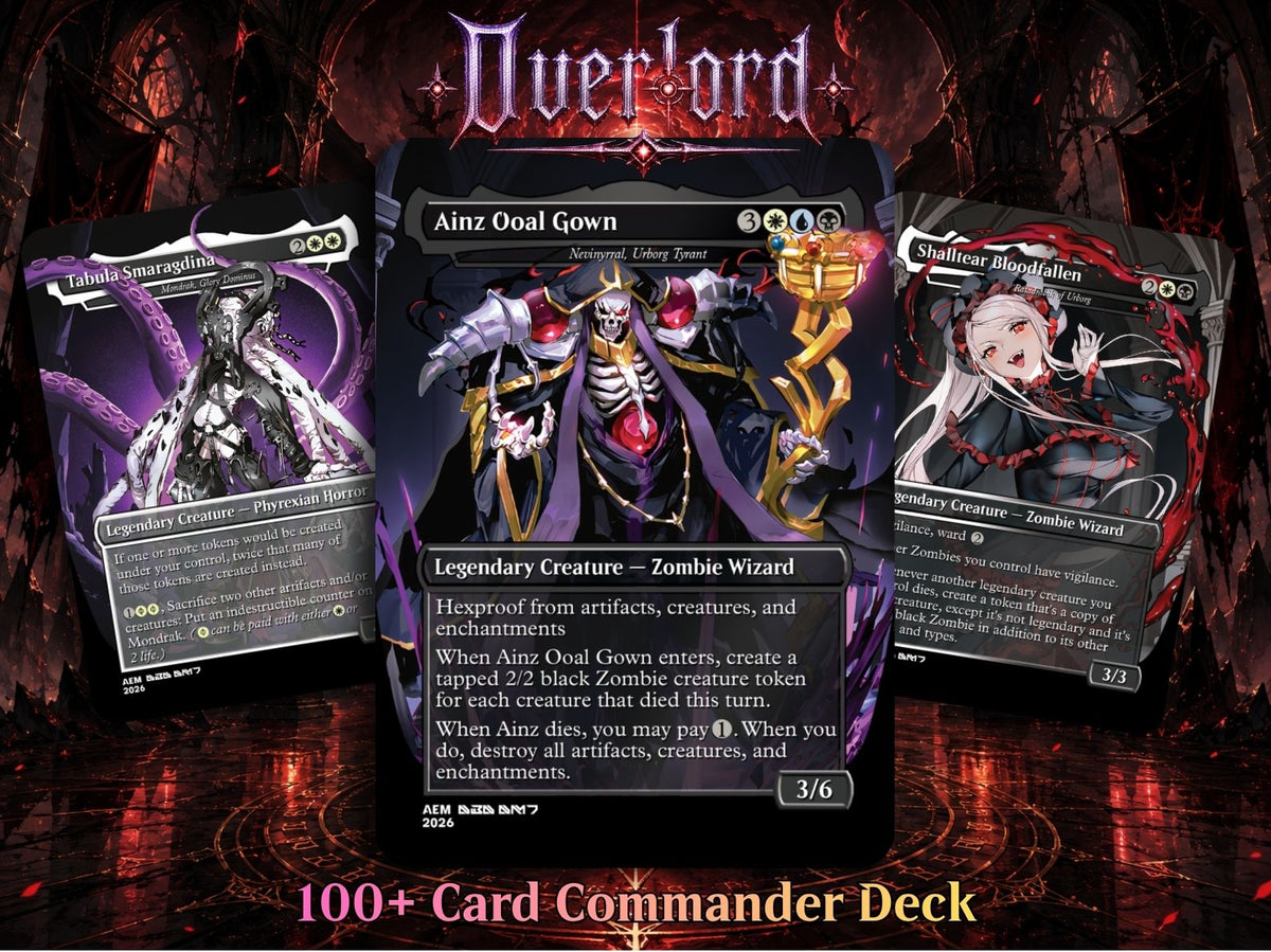 Overlord Zombie Tribal Commander Deck - 100+ Cards | MTGCard