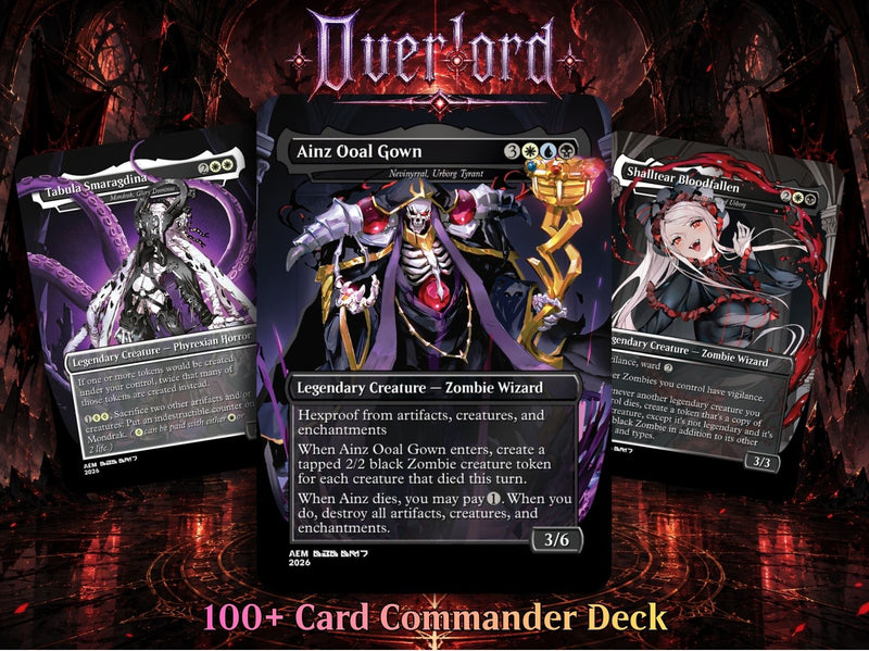 Overlord Zombie Tribal Commander Deck - 100+ Cards | MTGCard