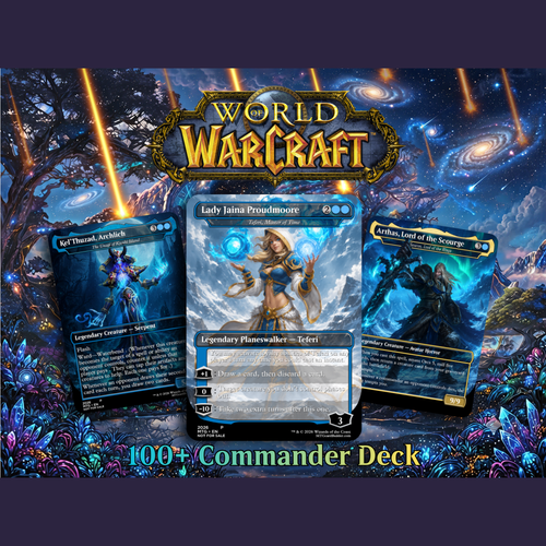 Redemption of Arthas Lich King Commander Deck | 106-Card | MTGCard
