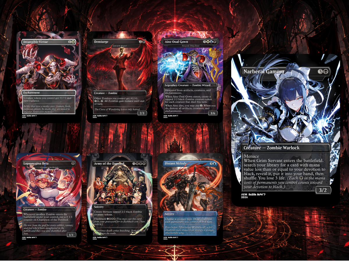 Overlord Zombie Tribal Commander Deck - 100+ Cards | ProTCG