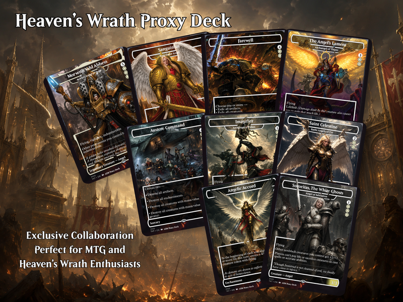 Heaven's Wrath Giada Space Nun Commander Deck | 100-Card MTG Proxy EDH Set | ProTCG