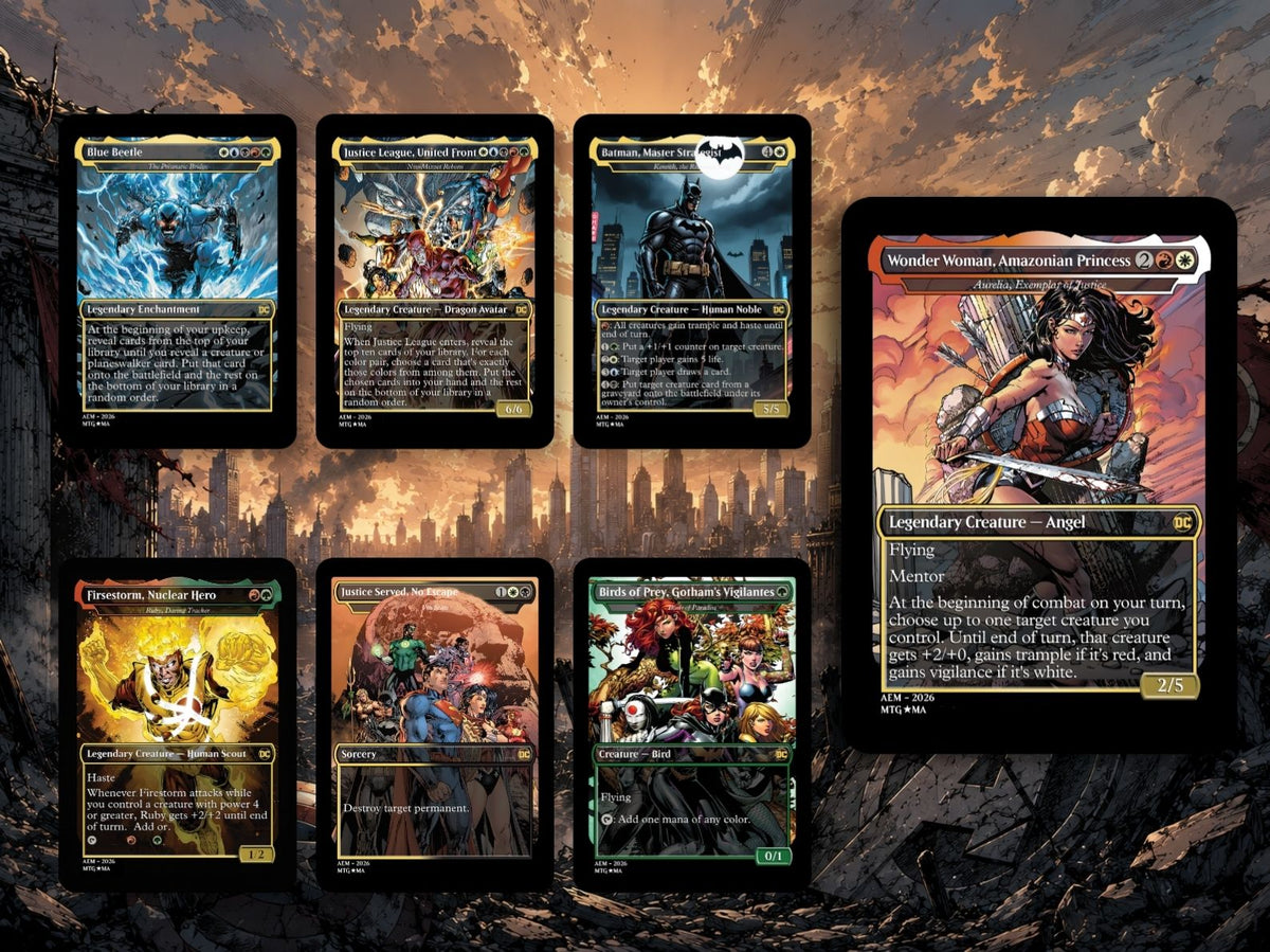DC Superhero Commander Deck | 120+ Cards | MTGCard