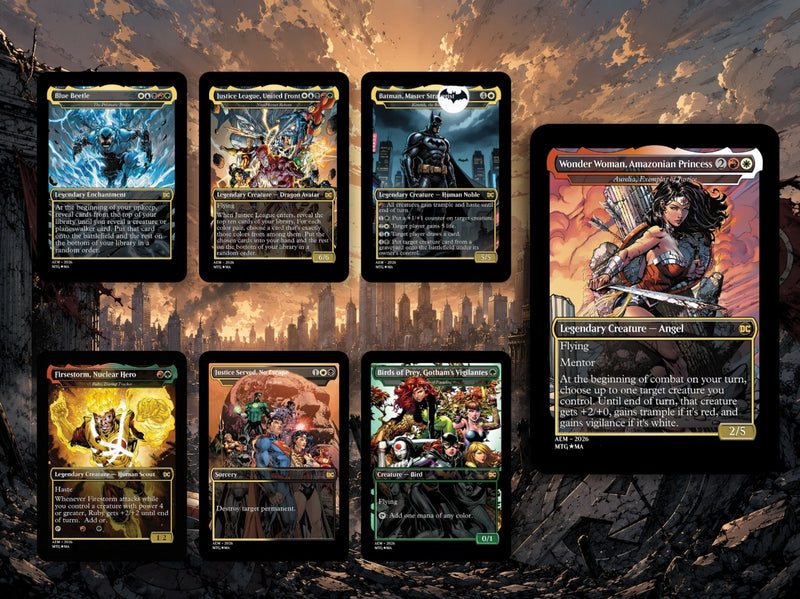DC Superhero Commander Deck | 120+ Cards | MTGCard